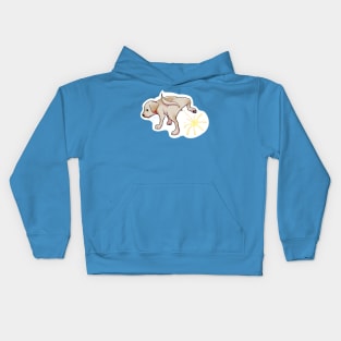 Peeing pup Kids Hoodie